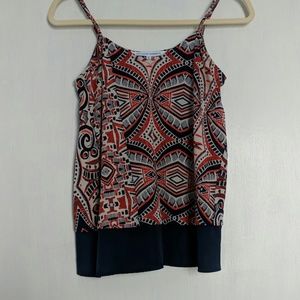 Collective Concepts Donnie graphic print blouse